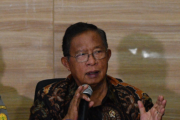 Menteri Koordinator bidang Perekonomian Darmin Nasution