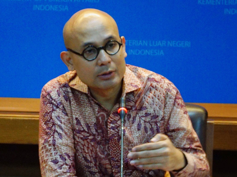 Juru Bicara Kementerian Luar Negeri RI Arrmanatha Nasir