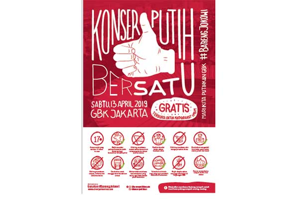 Konser Putih bersatu