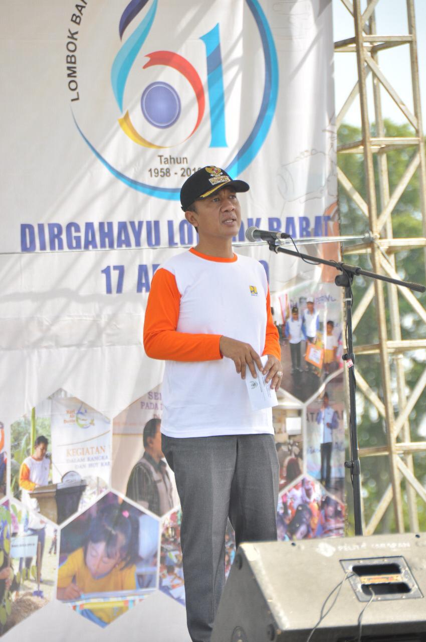 Bupati Lombok Barat Fauzan Khalid