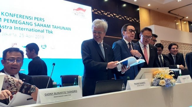 PT Astra International Tbk (ASII) menggelar Rapat Umum Pemegang Saham Tahunan (RUPST).