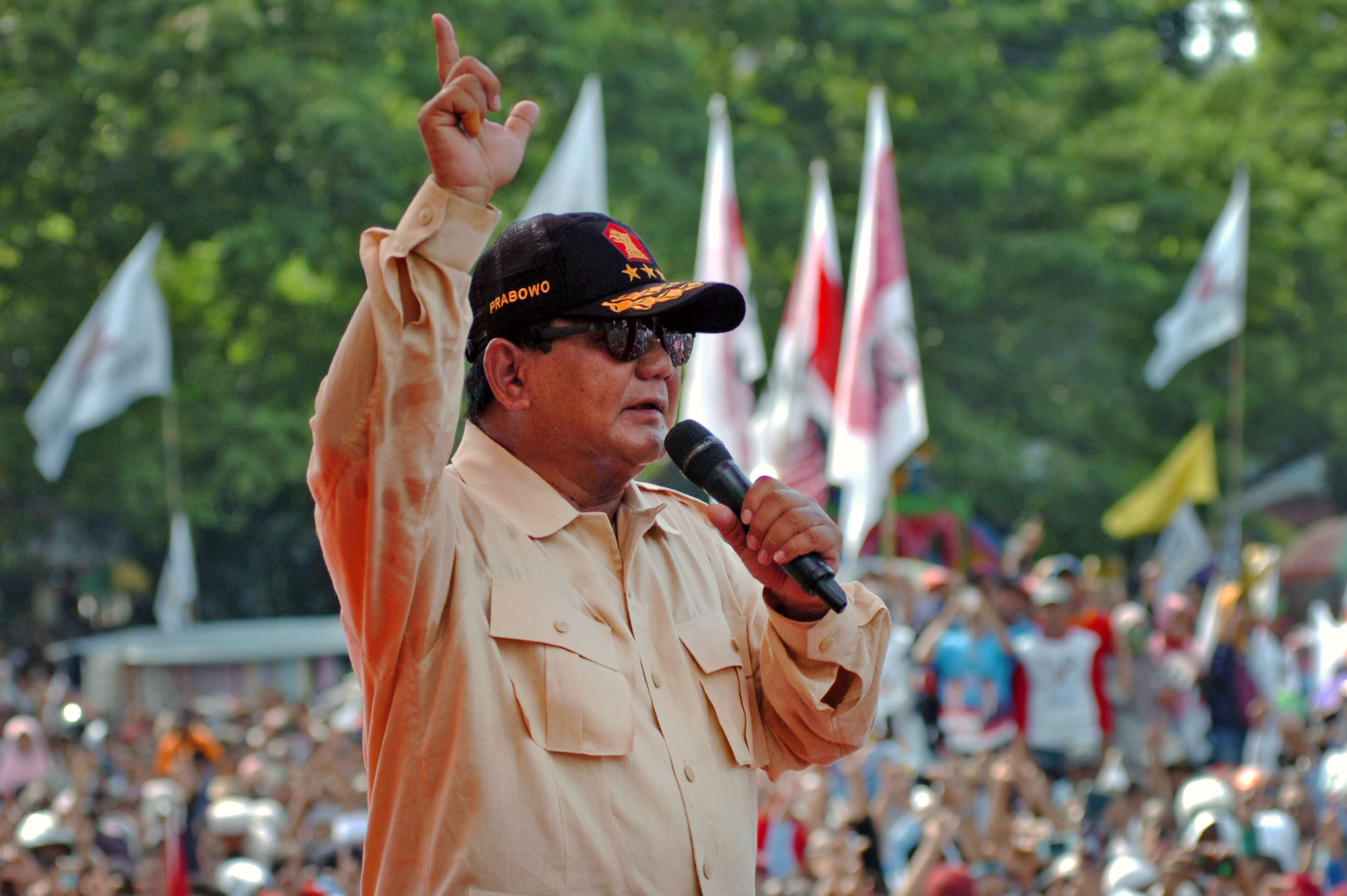 Capres nomor urut 02 Prabowo Subianto