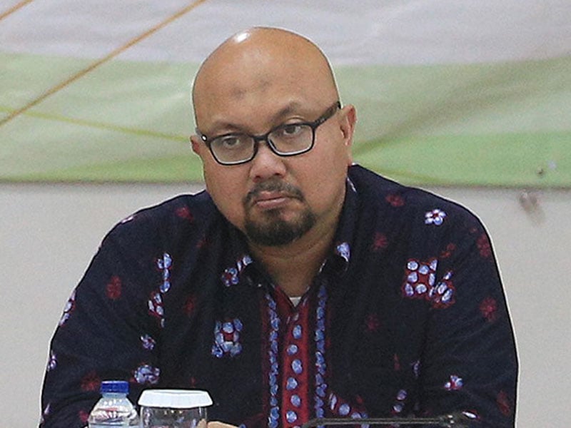 Komisioner KPU Ilham Saputra.