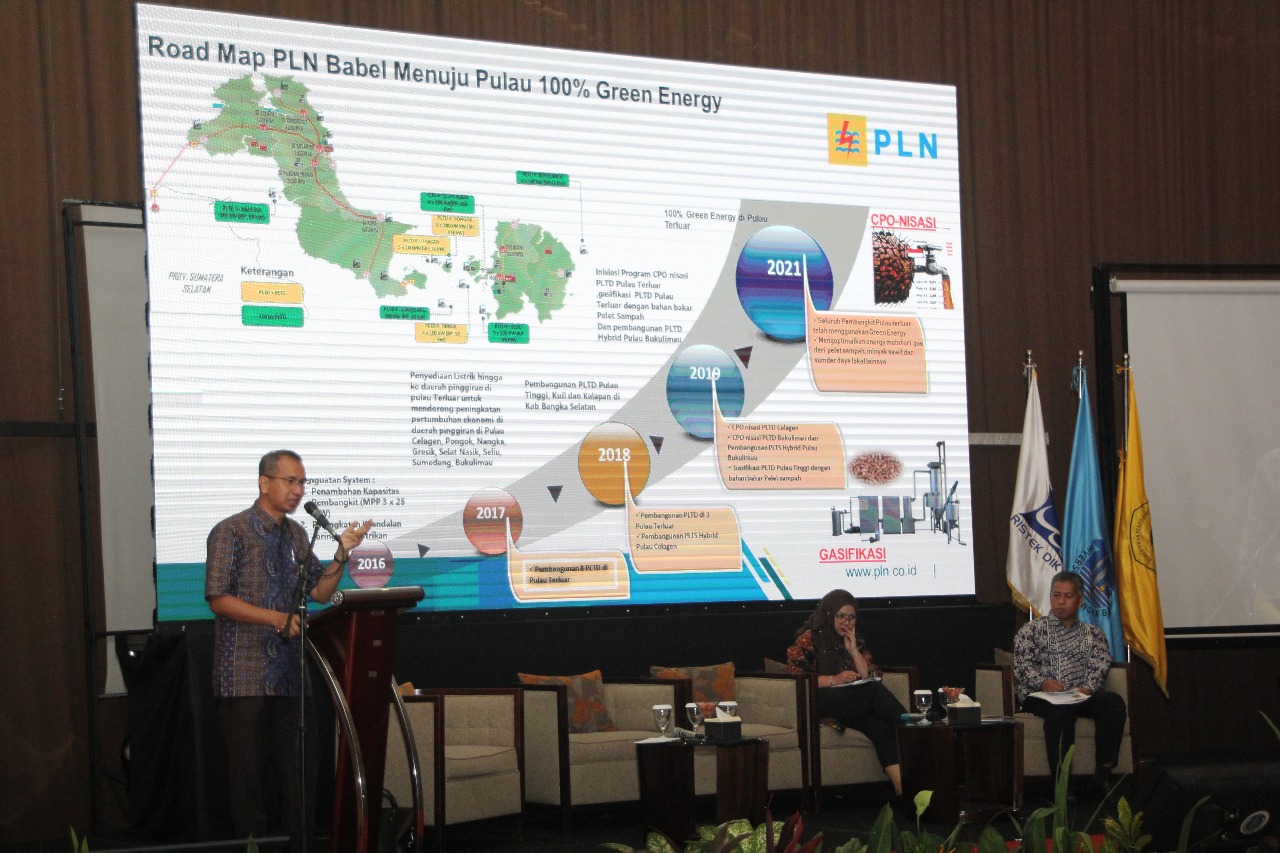 GM PLN Babel Abdul Mukhlis memberikan penjelasan mengenai pembinaan desa wisata.