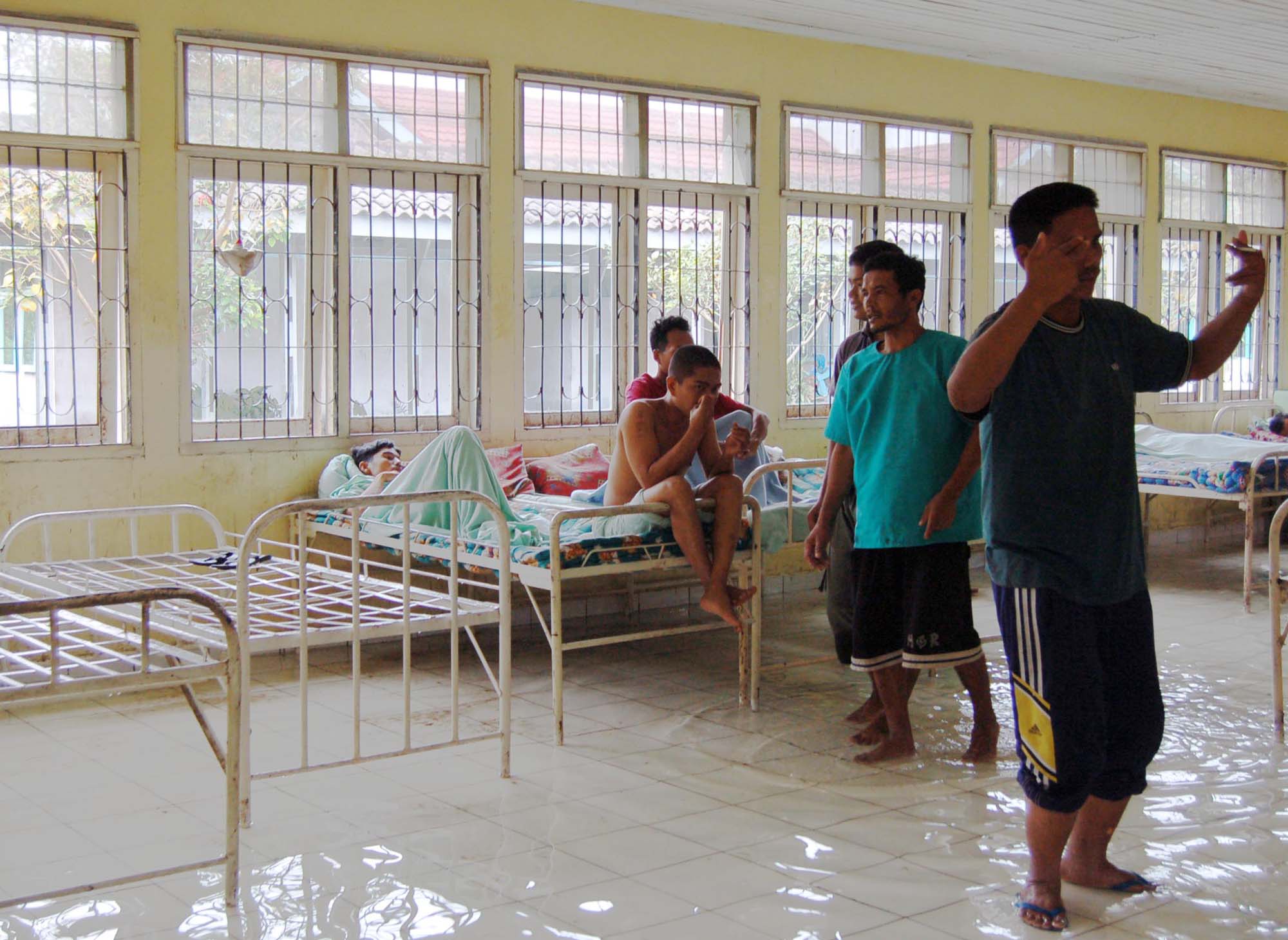 Rumah sakit jiwa di Pekanbaru.