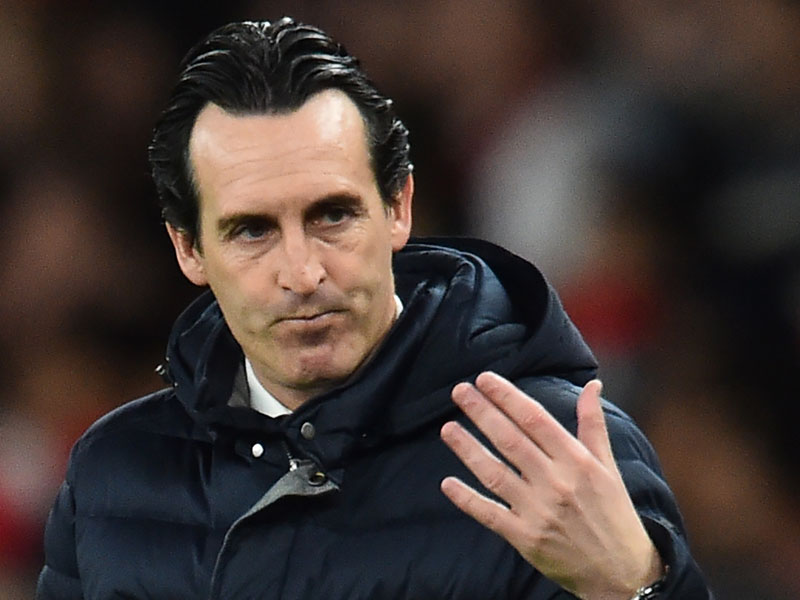 Pelatih Arsenal Unai Emery