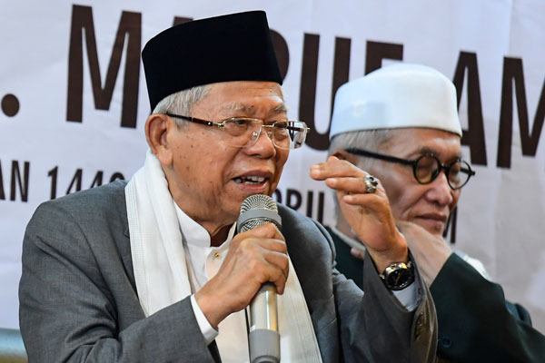 CALON Wakil Presiden Nomor Urut 01 Ma'ruf Amin 