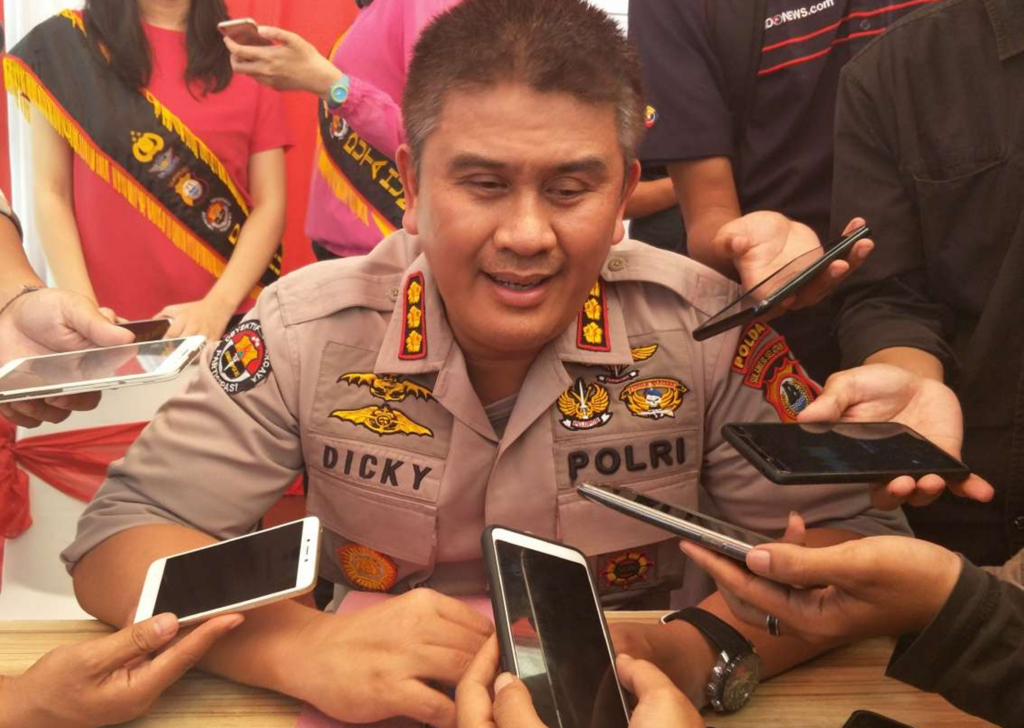 Kabid Humas Polda Sulsel, Kombes Pol Dicky Sondani