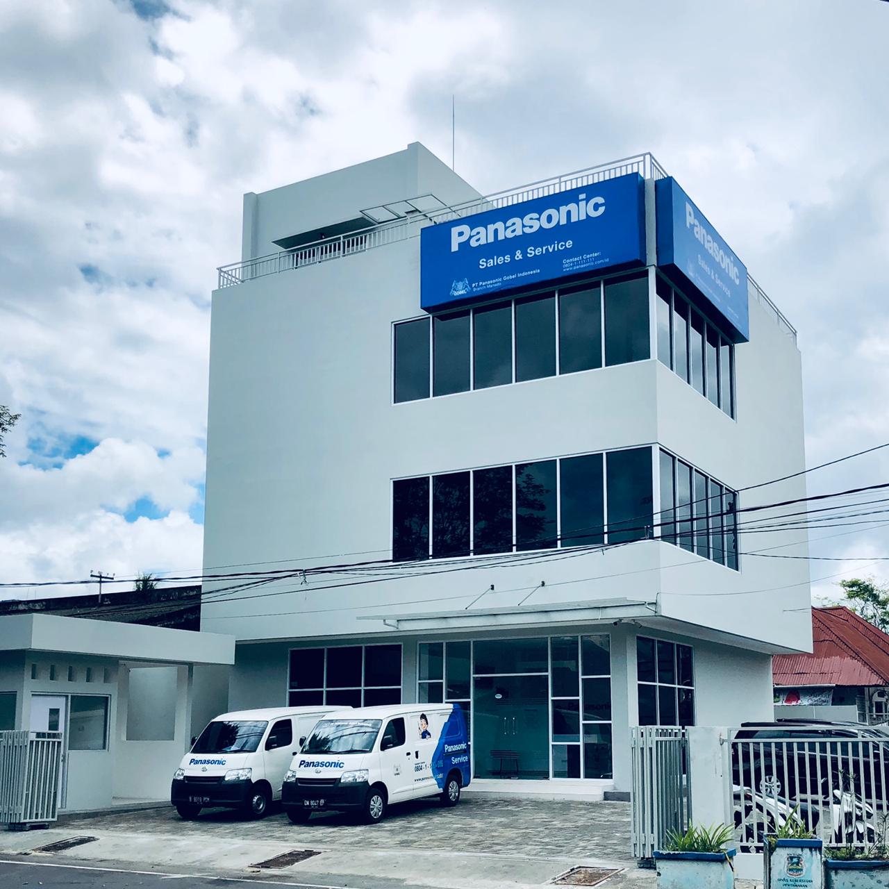 Kantor Cabang Panasonic yang baru di Manado