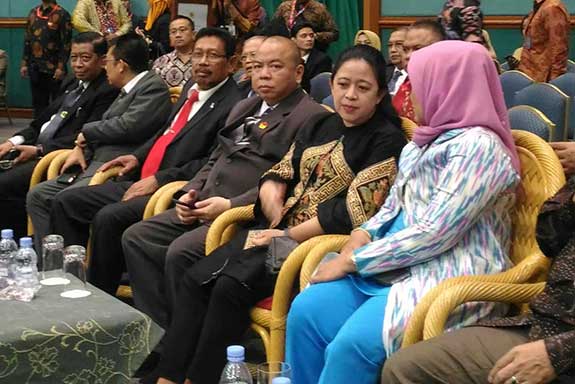 Menteri Koordinator Bidang Pembangunan Manusia dan Kebudayaan Puan Maharani 