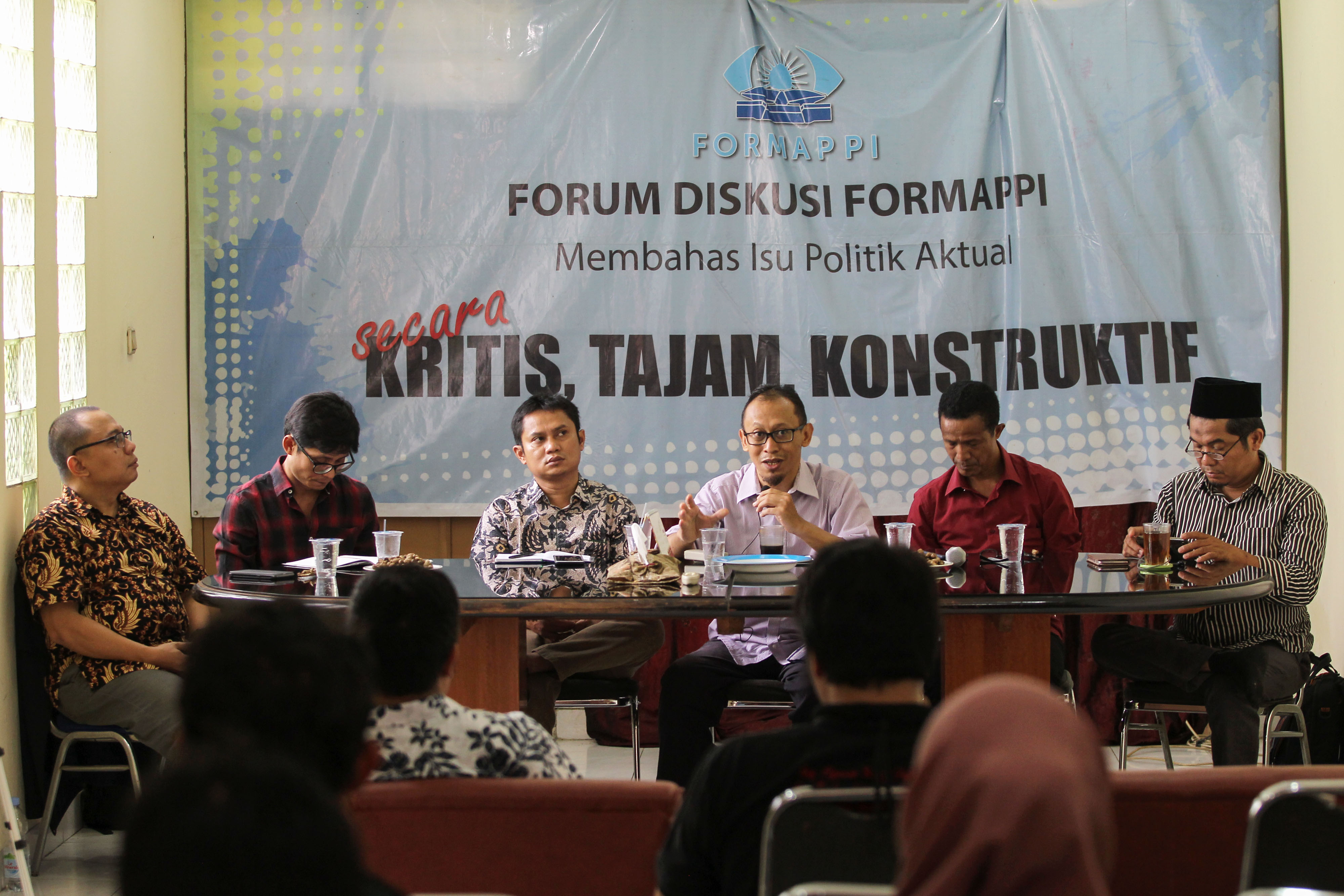 Diskusi bertajuk Curang Pemilu Berujung 