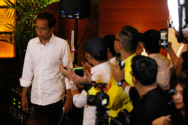 Capres nomor urut 01 Joko Widodo