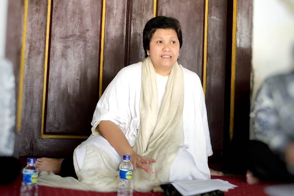 Caleg DPR RI Partai NasDem Dapil 2 Jawa Tengah, Lestari Moerdijat (berbaju putih).