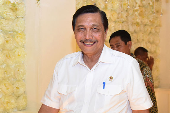 Menteri Koordinator bidang Kemaritiman, Luhut Binsar Pandjaitan.