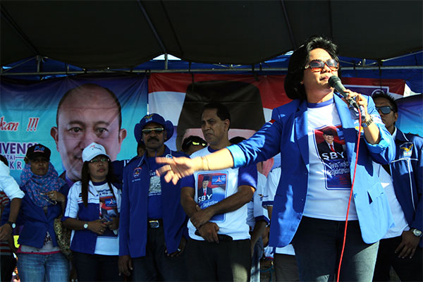 Caleg Partai Demokrat Anita Jacoba Gah