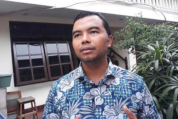 Koordinator Indonesia Corruption Watch (ICW), Adnan Topan Husodo,