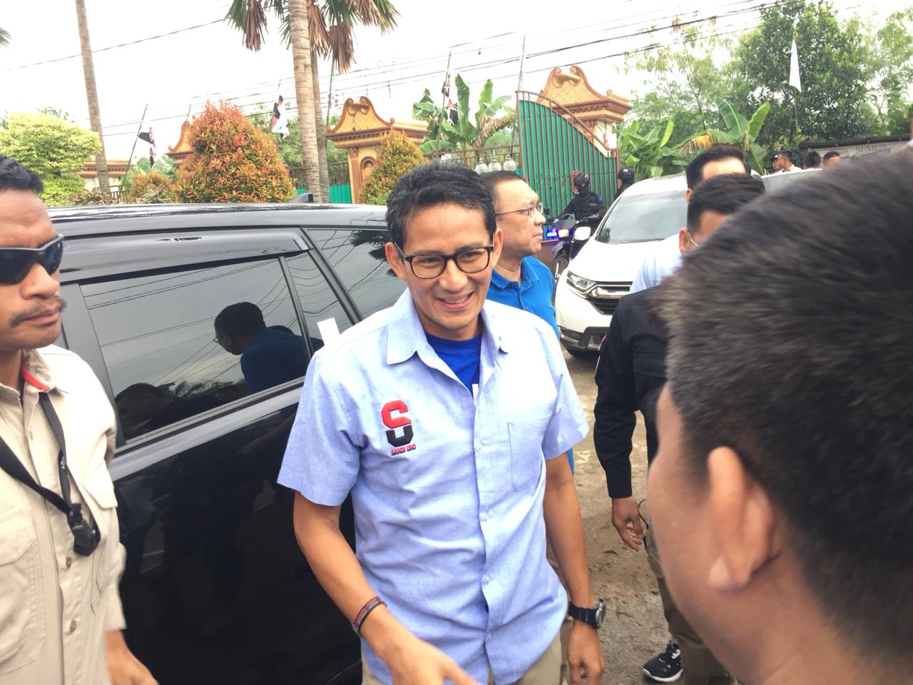 Calon Wapres Sandiaga Uno.