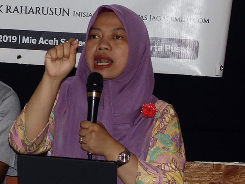 Direktur Eksekutif Perludem Titi Anggraini 