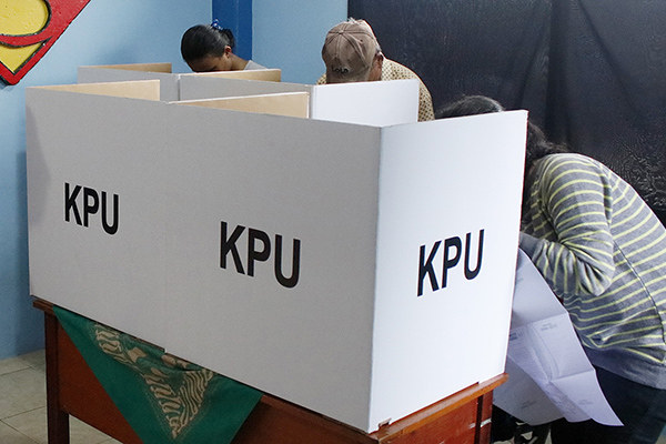 Pencoblosan Pemilu 2019 di Depok