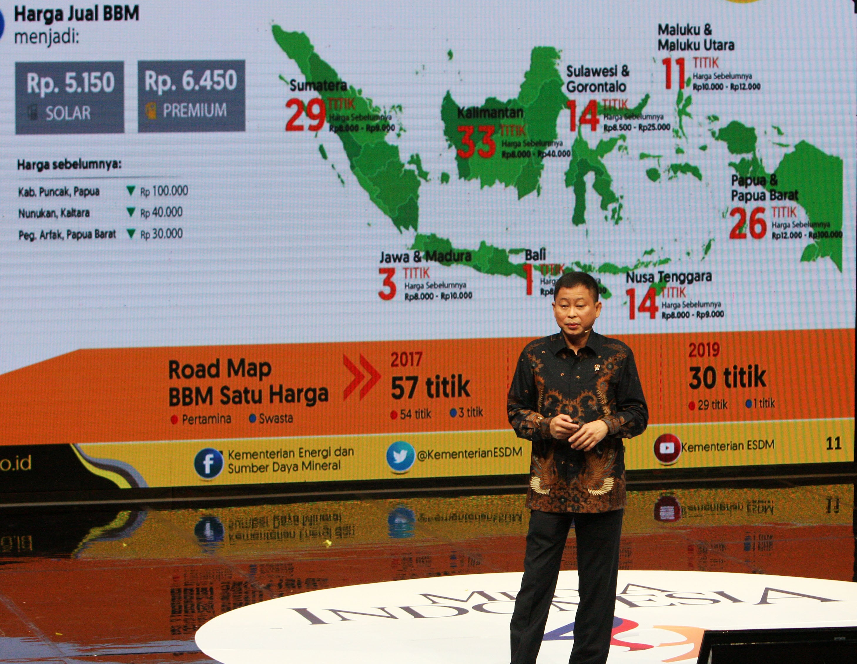 Menteri Energi dan Sumber Daya Mineral (ESDM) Ignatius Jonan