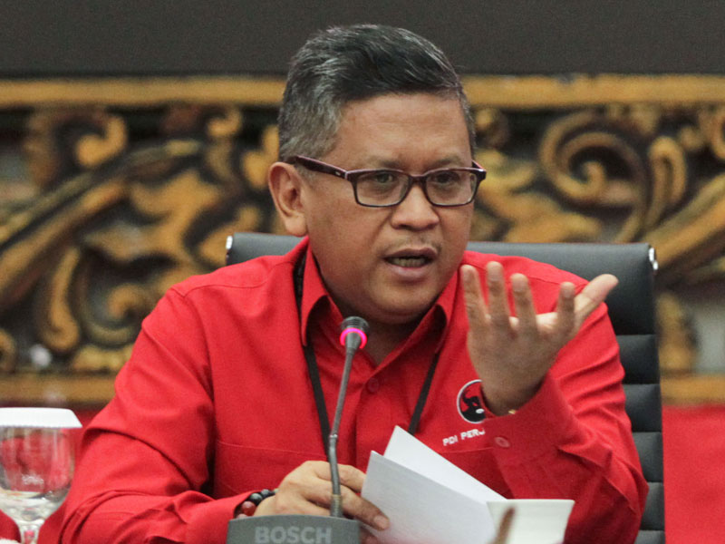Sekretaris Jenderal Partai Demokrasi Indonesia Perjuangan (PDI-P) Hasto Kristiyanto .