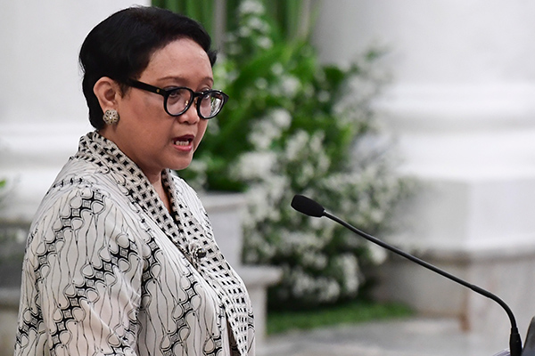 Menlu RI  Retno Marsudi