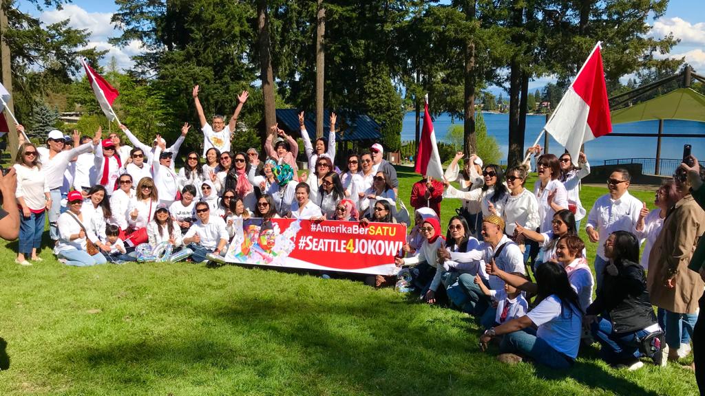 Relawan #AmerikaBerSATU