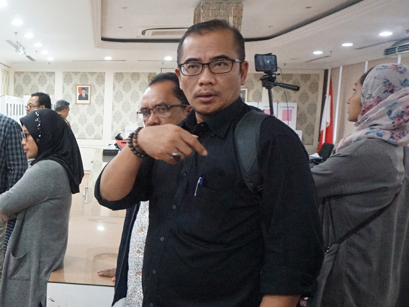  Anggota Dewan Kehormatan Penyelenggara Pemilu (DKPP) Hasyim Asy'ari.