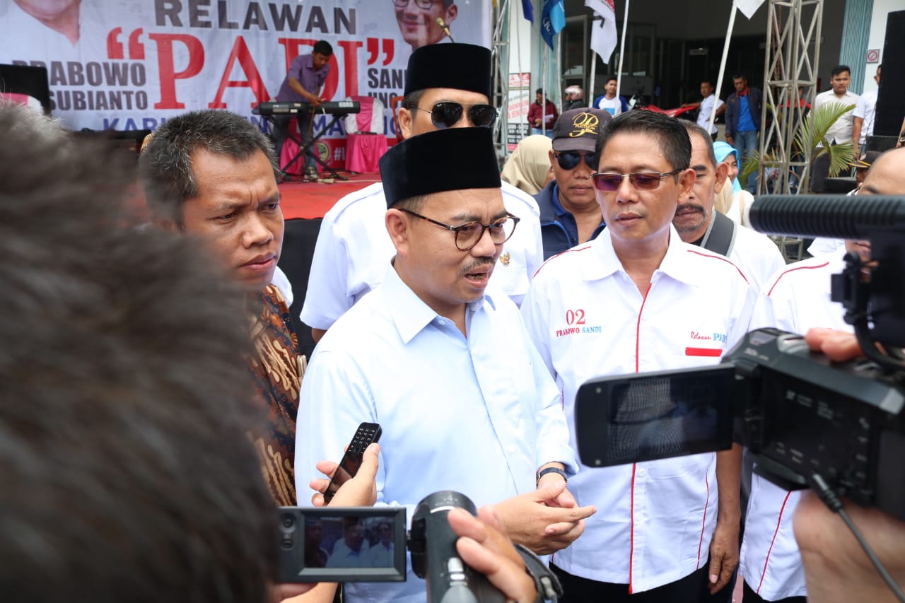  Direktur Materi dan Debat Badan Pemenangan Nasional (BPN) Prabowo-Sandi, Sudirman Said