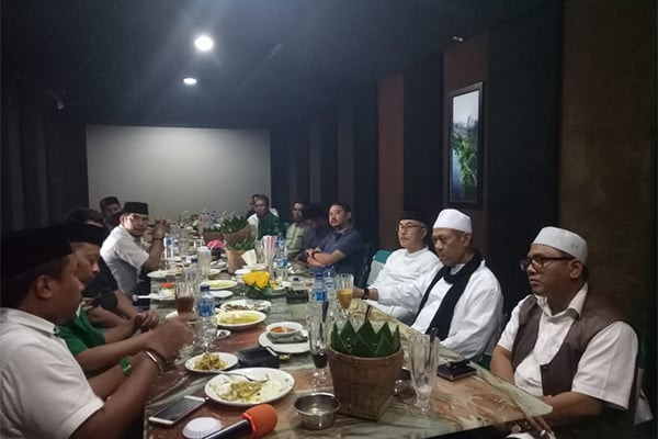 Gerakan Pemuda Ansor Sulawesi Selatan menyatakan tekad memenangkan pasangan capres dan cawapres 01