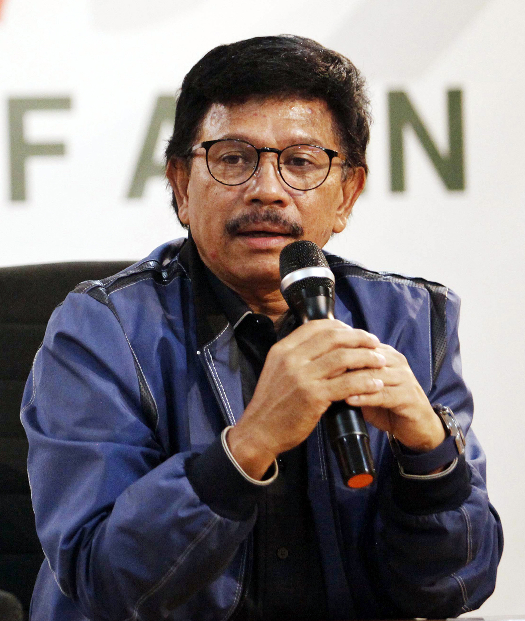 WAKIL Ketua Tim Kampanye Nasional (TKN) Joko Widodo-Ma'ruf Amin, Johnny G Plate,