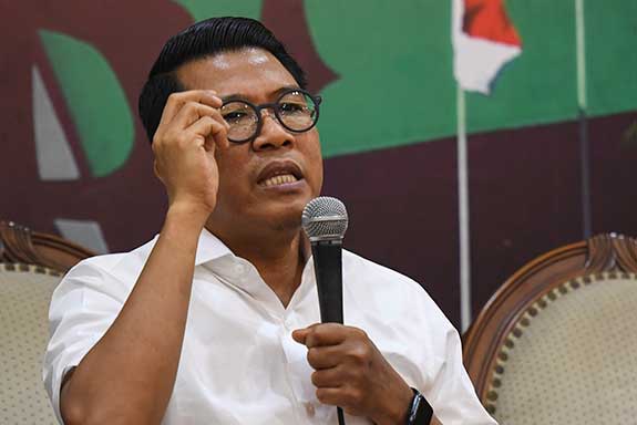 Anggota Tim Kampanye Nasional (TKN) Jokowi-Ma