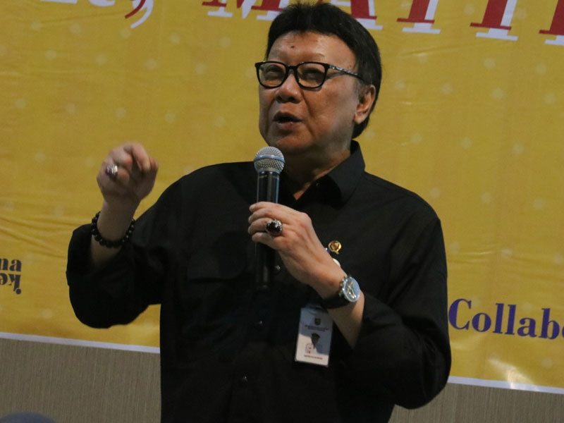 Menteri dalam negeri Tjahjo Kumplo.