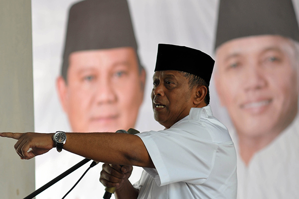 Ketua BPN Prabowo-Sandiaga, Djoko Santoso.