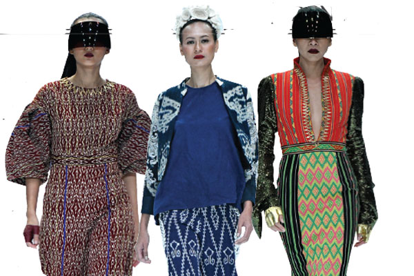 Tenun Nusa Tenggara Timur (NTT) dikemas menjadi menarik di tangan Musa Widyatmodjo