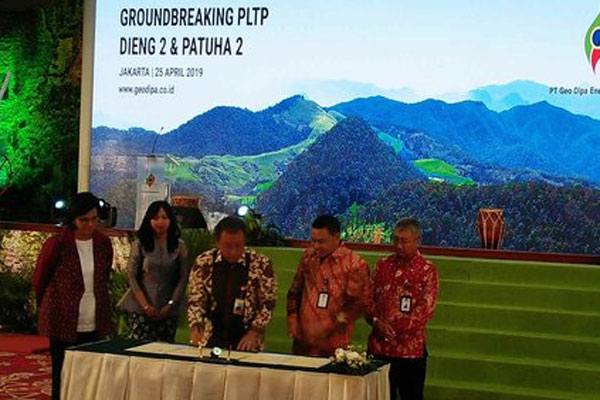  Sri Mulyani dalam keynote speech pada Groundbreaking Geothermal Project Dieng dan Patuha