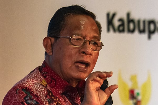 Menteri Koordinator bidang Perekonomian Darmin Nasution