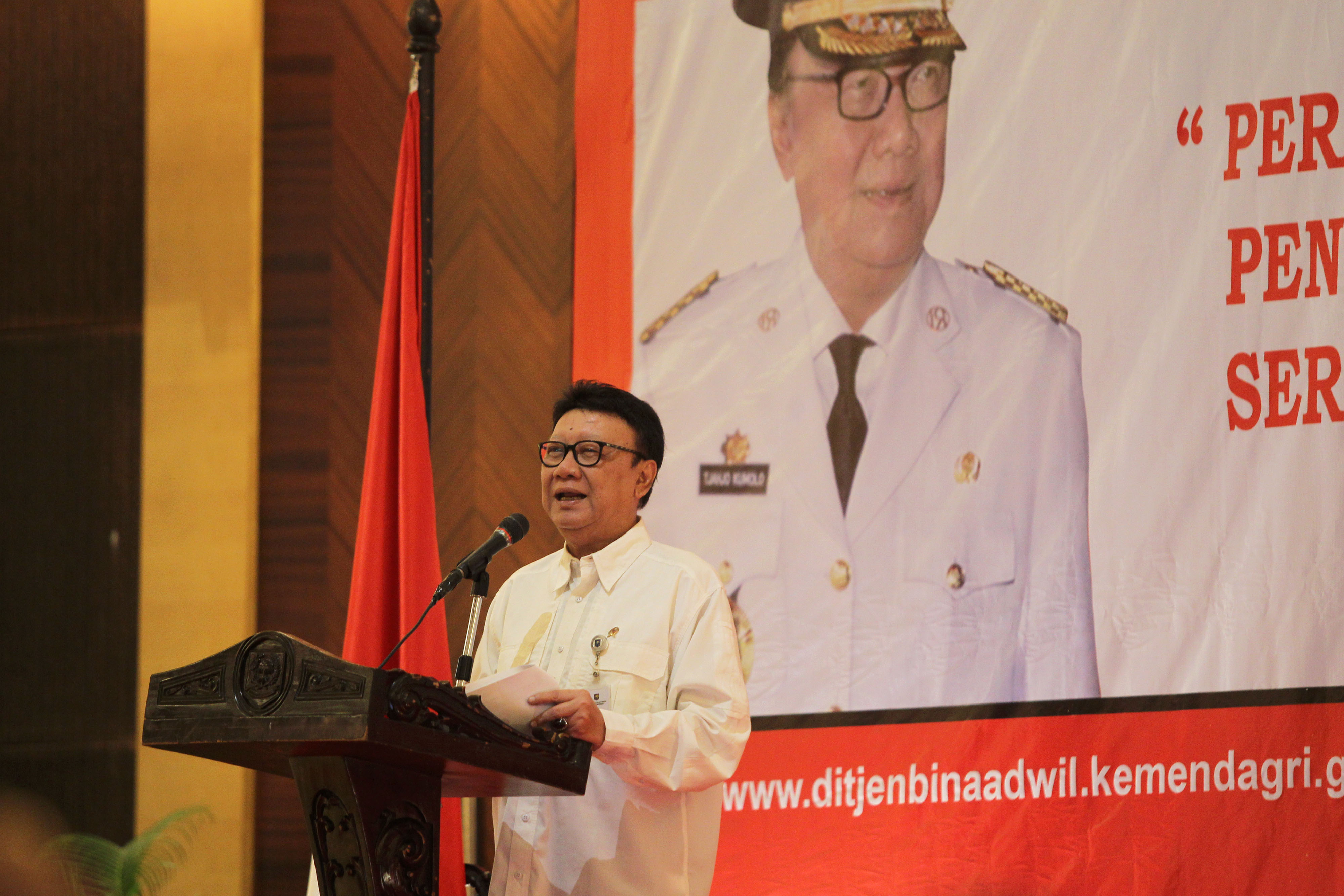 Menteri Dalam Negeri Tjahjo Kumolo