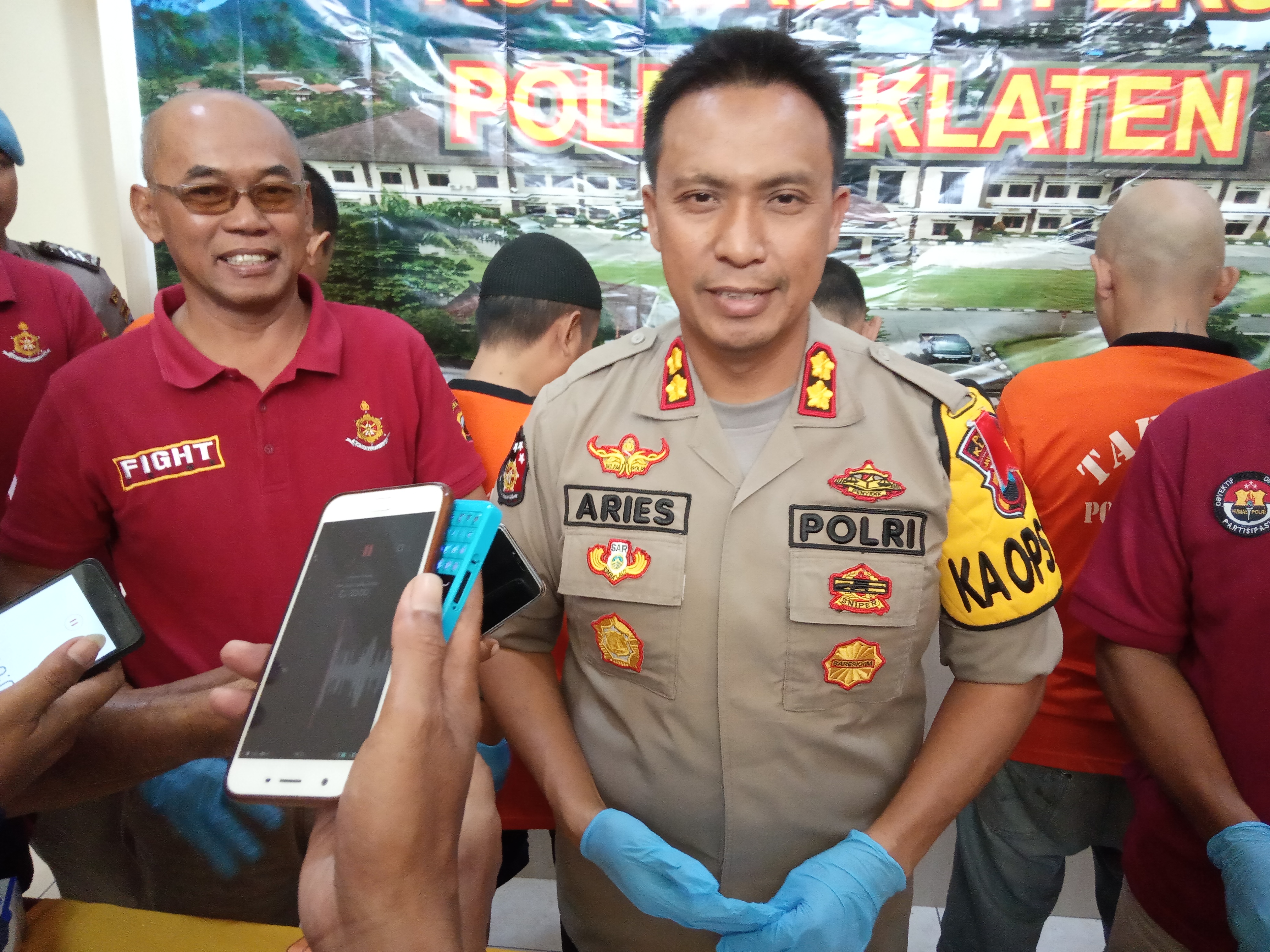 Kapolres Klaten AKB Aries Andhi 