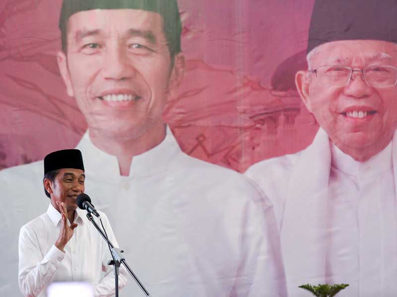 Calon Presiden nomor urut 01 Joko Widodo