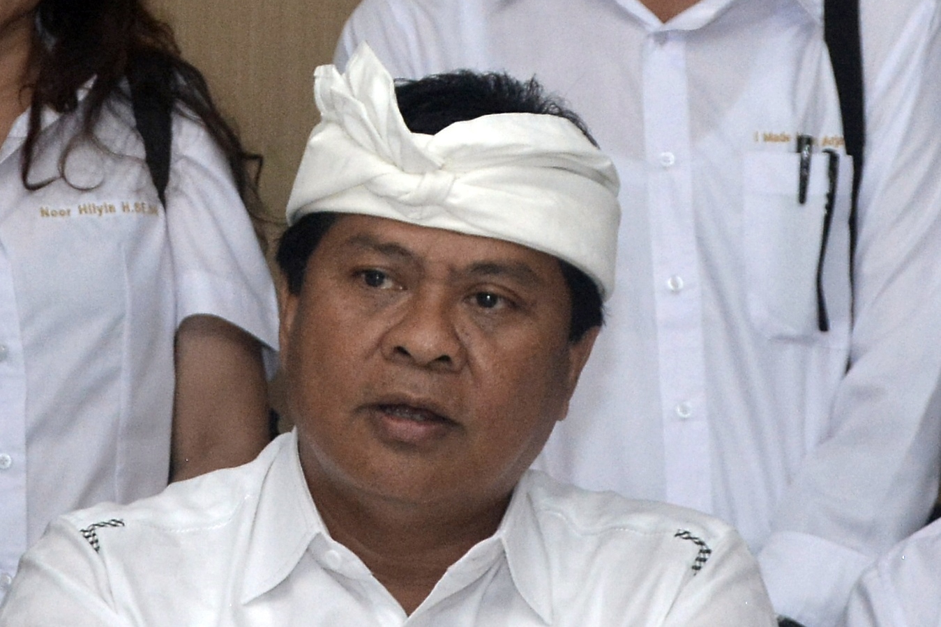 Mantan Wakil Gubernur Bali yang juga politisi Partai Golkar, I Ketut Sudikerta, Togar Situmorang,