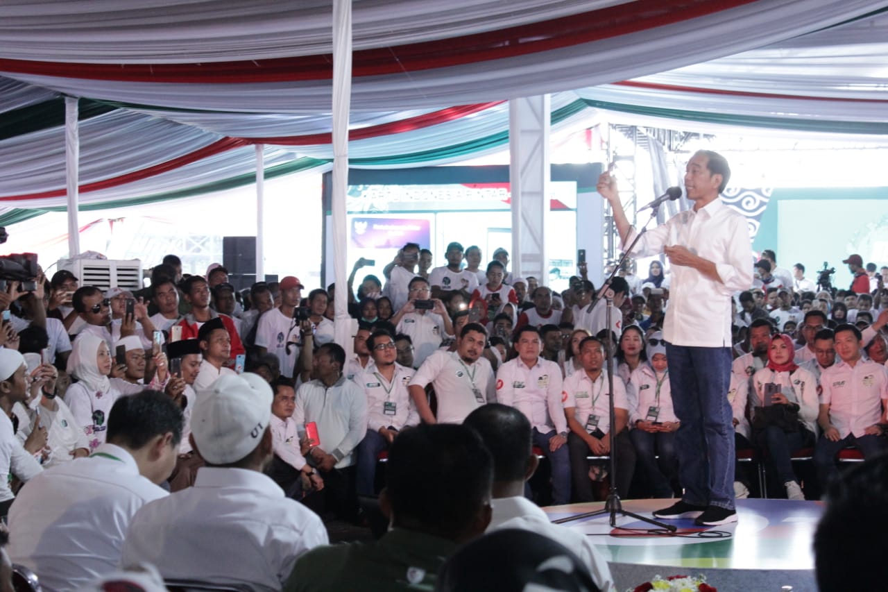 Capres 01 Joko Widodo di Bogor
