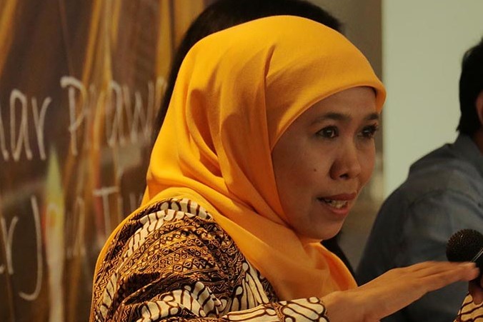 Gubernur Jawa Timur Khofifah Indar Parawansa. 