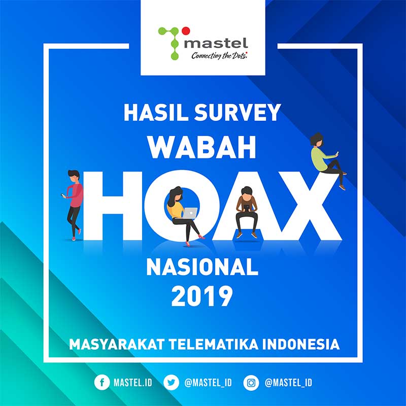 Hasil survey Wabah Hoaks Nasional 2019