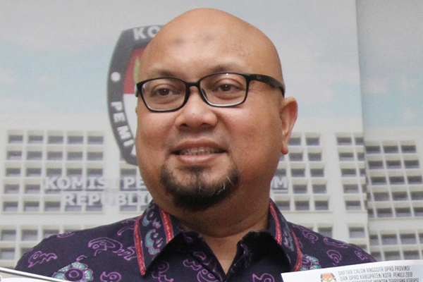 Komisioner KPU RI Ilham Saputra