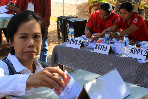 Pemungutan suara di NTT