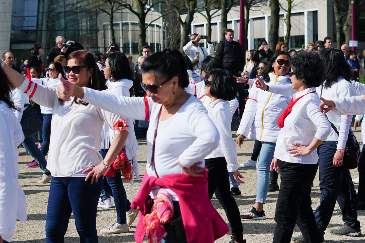 Flashmob PAIJO-PAIMIN di Amsterdam, belanda, Minggu (31/3)