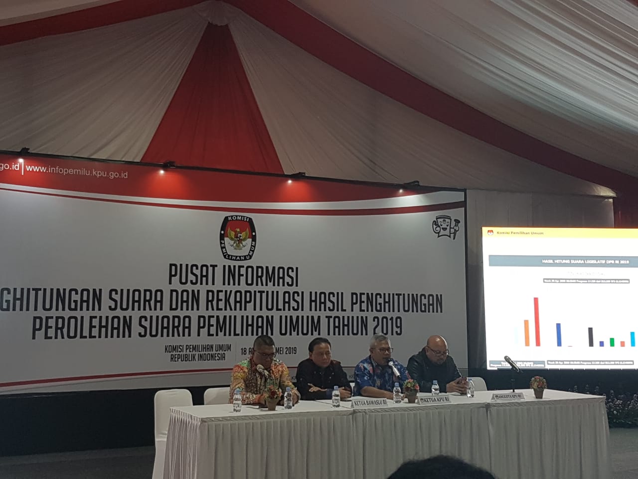 KPU dan Bawaslu mengajak publik untuk mengawasi proses penghitungan suara Pemilu 2019