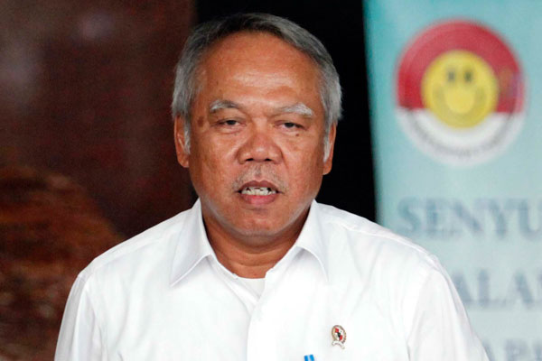  MENTERI Pekerjaan Umum dan Perumahan Rakyat (PUPR) Basuki Hadimuljono