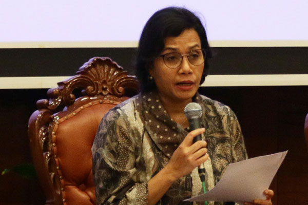 MENTERI Keuangan Sri Mulyani 
